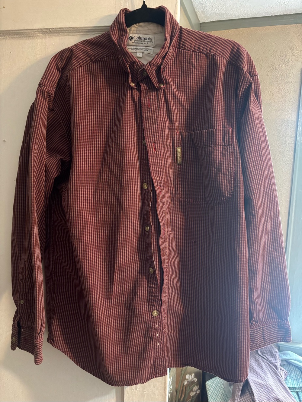 Columbia flannel – Men’s Large